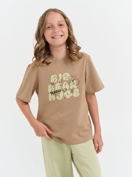 футболка "давай дружить" 7+ из россии вид сбоку