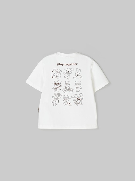 футболка "играем вместе" по цене 1699 руб вид справа