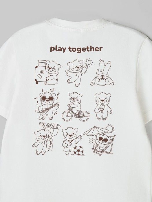 футболка "играем вместе" из россии вид сбоку