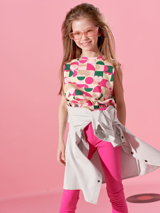 футболка на резинке "бау" 7+ от бренда bungly вид слева