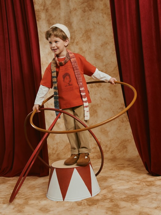 футболка оверсайз "буратино" из проверенных материалов спереди