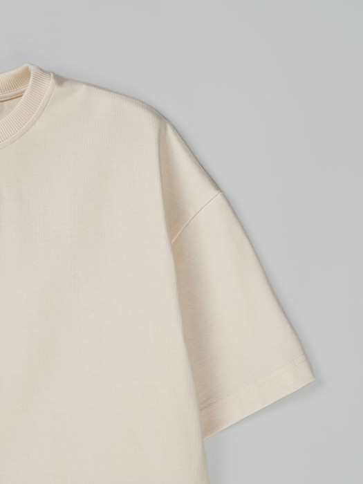 футболка оверсайз из 100% хлопка "лён" женская по цене 2594 руб вид справа