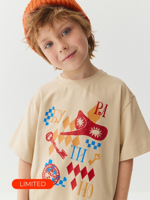 футболка оверсайз "кукольный театр" фотография