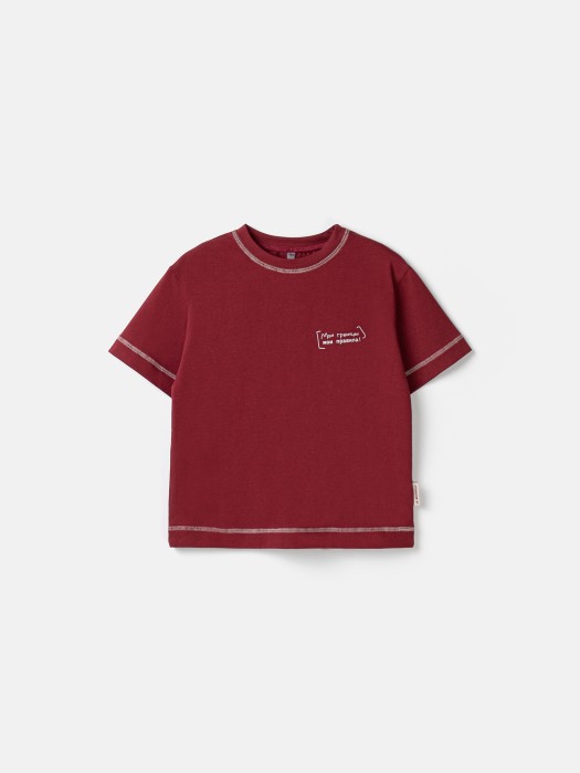 футболка оверсайз "мои правила" фотография