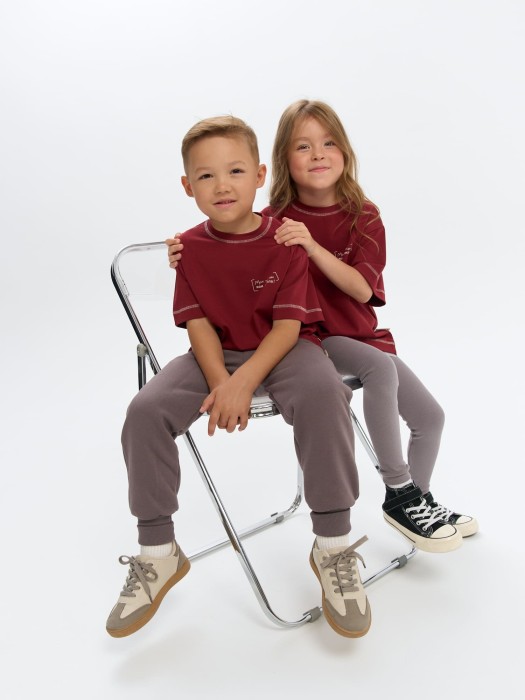 футболка оверсайз "мои правила" из проверенных материалов спереди