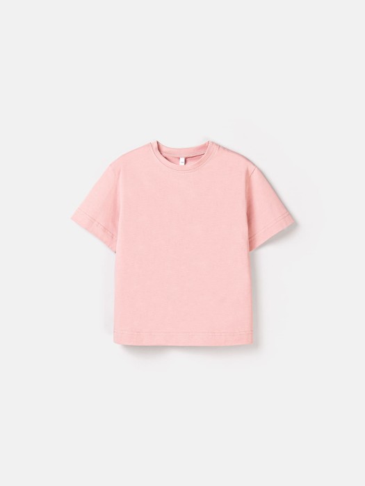 футболка оверсайз "персик" фотография