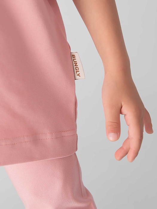 футболка оверсайз "персик" из проверенных материалов спереди