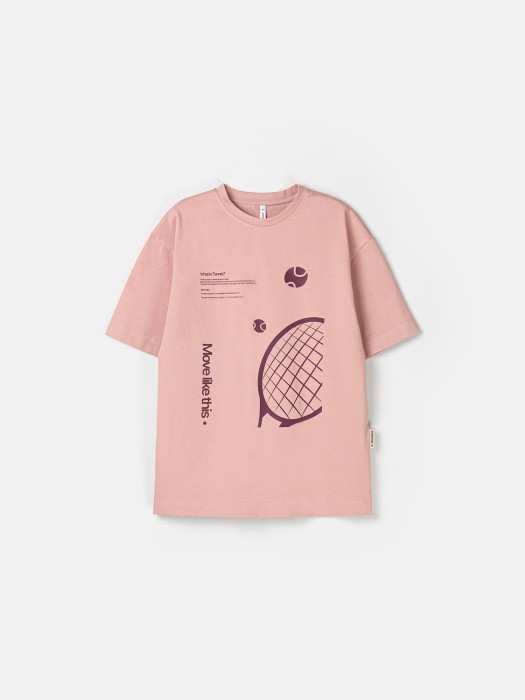 футболка оверсайз "пудра" 7+ фотография