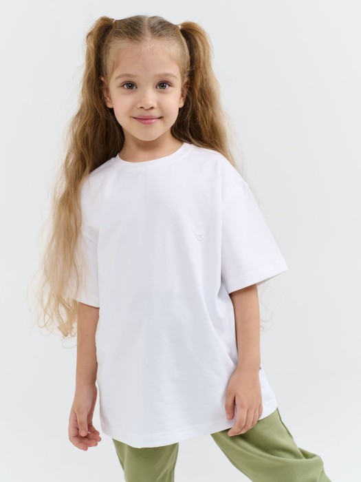 футболка оверсайз "сахар" от бренда bungly вид слева