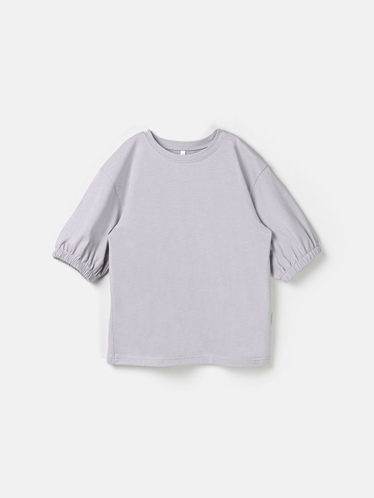 футболка "пепел" 7+ от бренда bungly вид слева