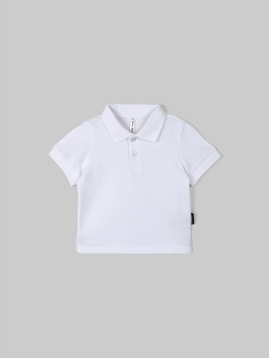 футболка поло "белая" фотография