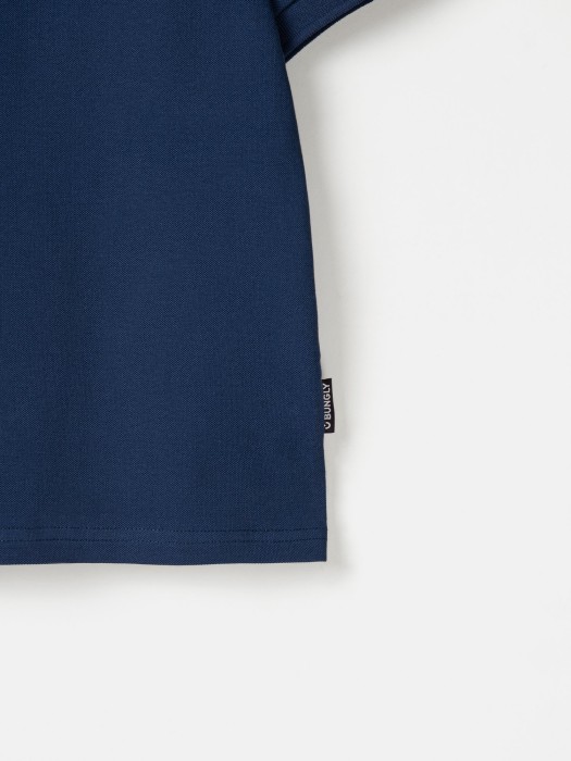 футболка поло "синяя" 7+ по цене 1139 руб вид справа