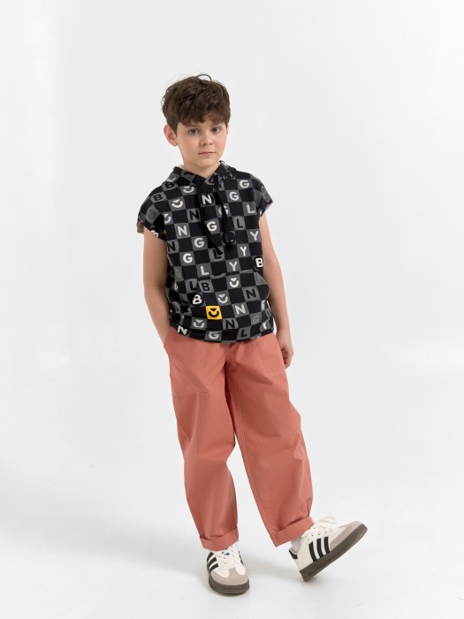 футболка с капюшоном "банглимания" 7+ из проверенных материалов спереди