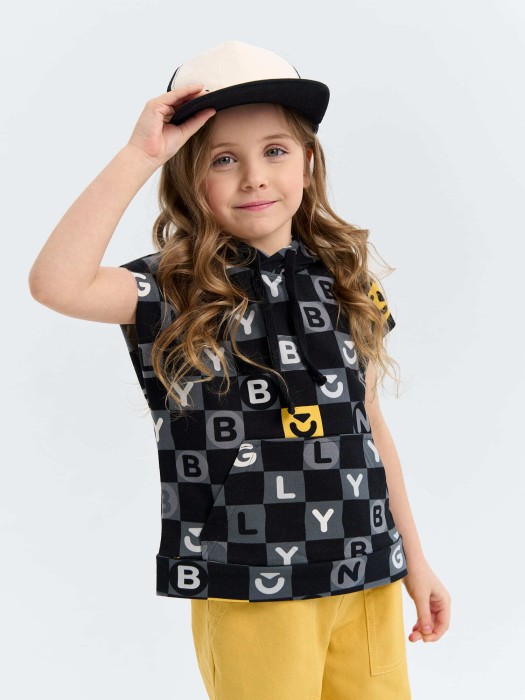 футболка с капюшоном "банглимания" фотография