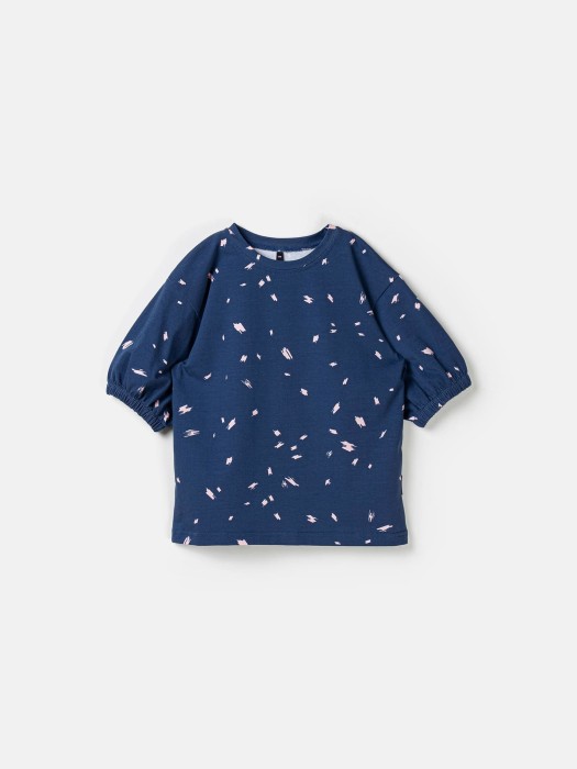 футболка "шторм" от бренда bungly вид слева