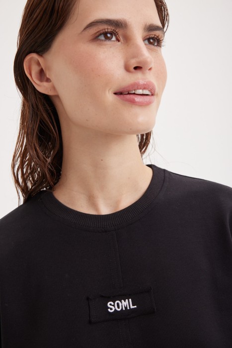 Товар угольного цвета с внутренней стороны