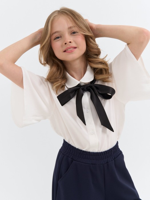 галстук лента "черный" 7+ фотография