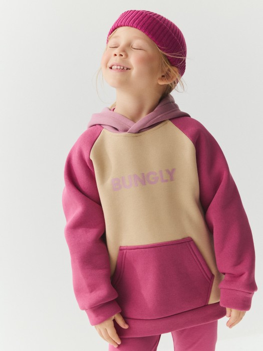 худи колор блок "ультрафиолет" утепленное по цене 2899 руб вид справа