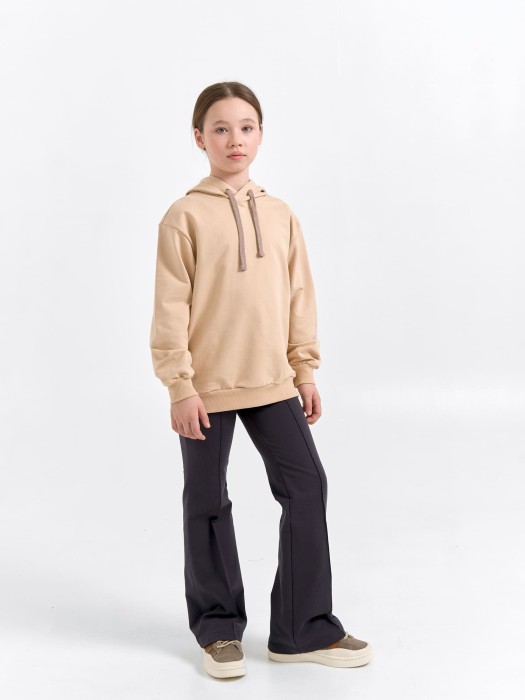 худи облегченное "беж" 7+ из проверенных материалов спереди