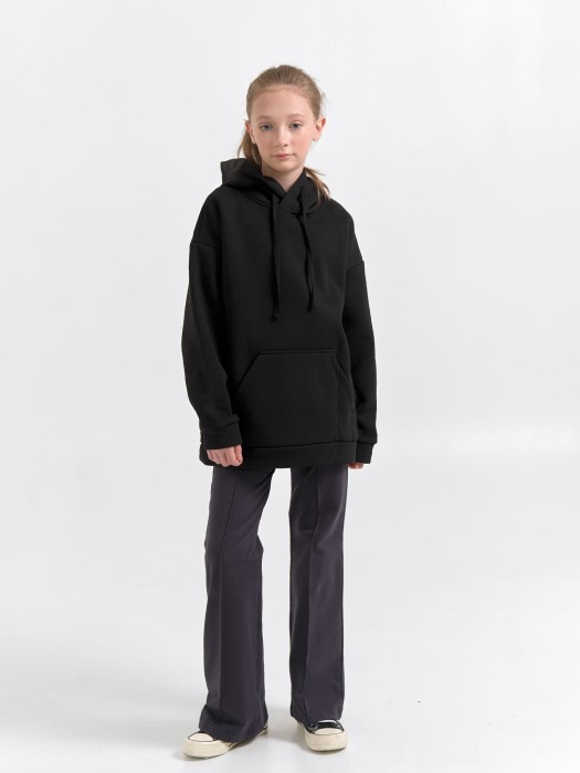 худи "уголь" утепленное 7+ из проверенных материалов спереди