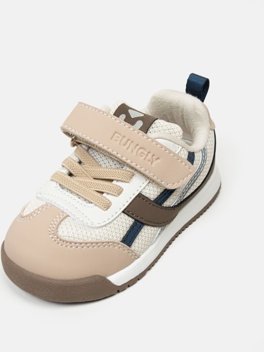 кеды "какао" из проверенных материалов спереди