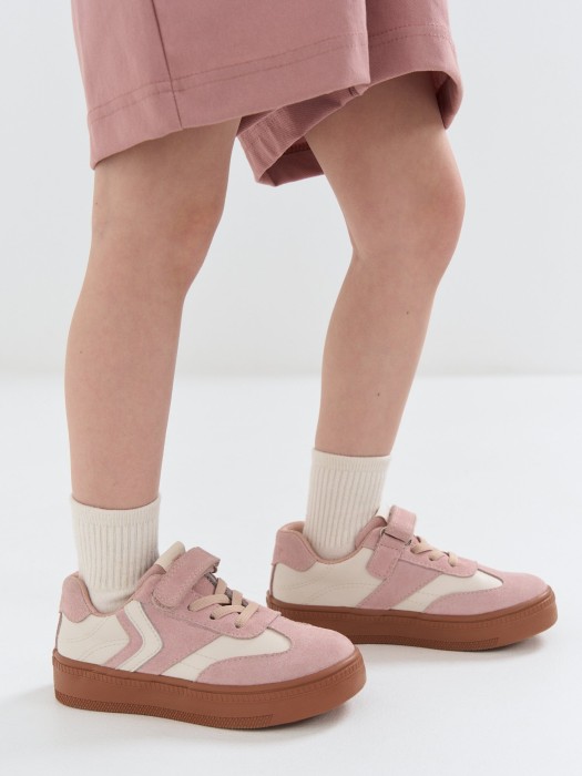 кеды "пудра" от 1 до 3 лет с изнаночной стороны