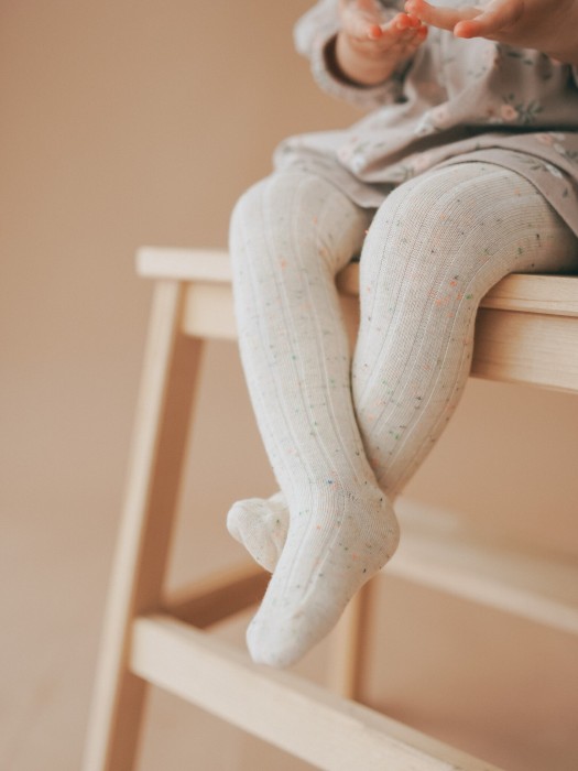 колготки лапша "конфетти" 0+ от бренда bungly вид слева