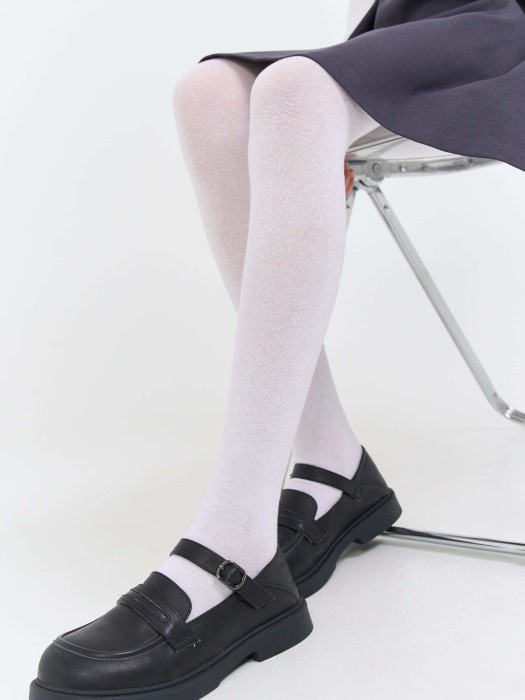 колготки однотонные "белые" 7+ фотография