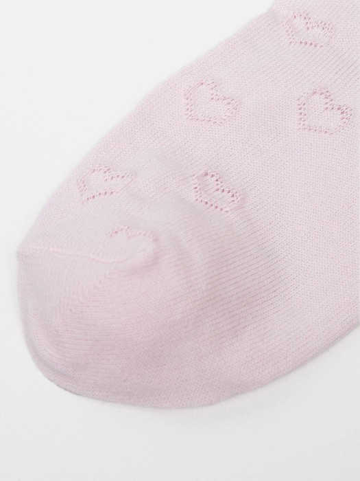 колготки "пудра" с узором из россии вид сбоку