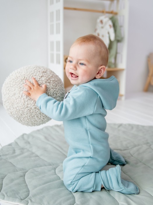 комбинезон "бриз" утепленный 0+ из россии вид сбоку