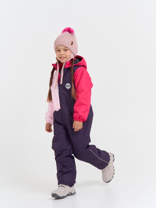 комбинезон демисезонный колор блок "аметист" по цене 5249 руб вид справа