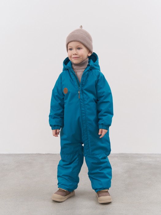 комбинезон демисезонный мембранный "аквамарин" 0+ от бренда bungly вид слева