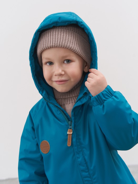 комбинезон демисезонный мембранный "аквамарин" 0+ из россии вид сбоку
