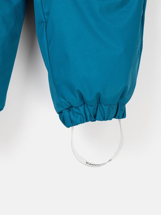 комбинезон демисезонный мембранный "аквамарин" 0+ из проверенных материалов спереди