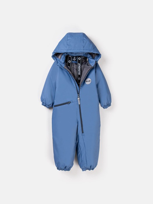 комбинезон демисезонный мембранный "деним" от бренда bungly вид слева