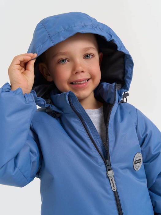 комбинезон демисезонный мембранный "деним" из россии вид сбоку