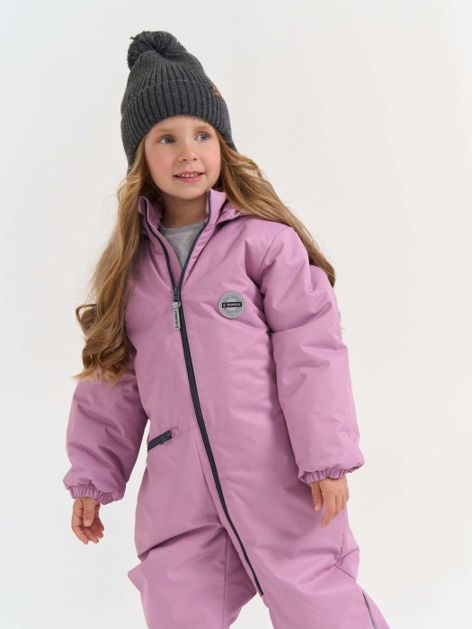 комбинезон демисезонный мембранный "орхидея" от бренда bungly вид слева