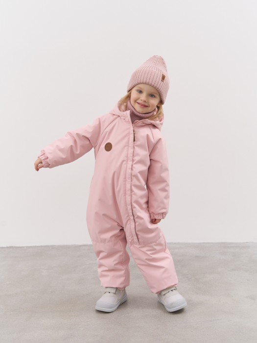 комбинезон демисезонный мембранный "пион" 0+ из проверенных материалов спереди