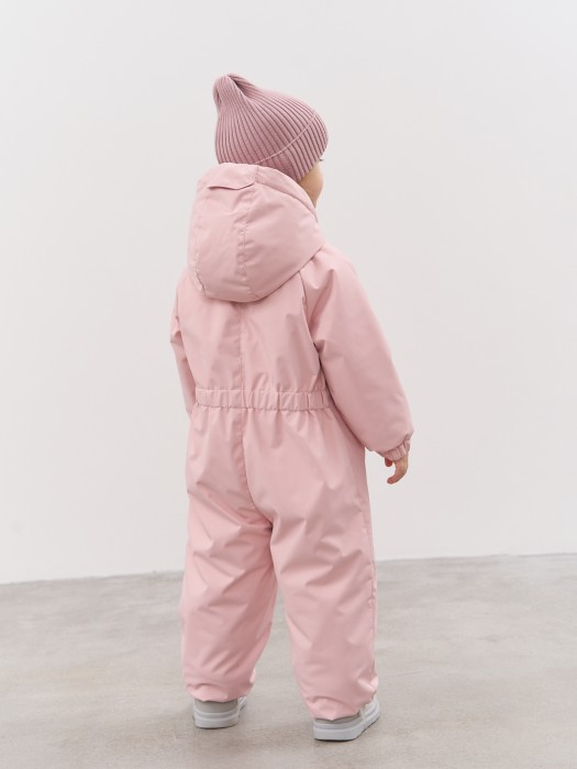 комбинезон демисезонный мембранный "пион" 0+ от 1 до 3 лет с изнаночной стороны