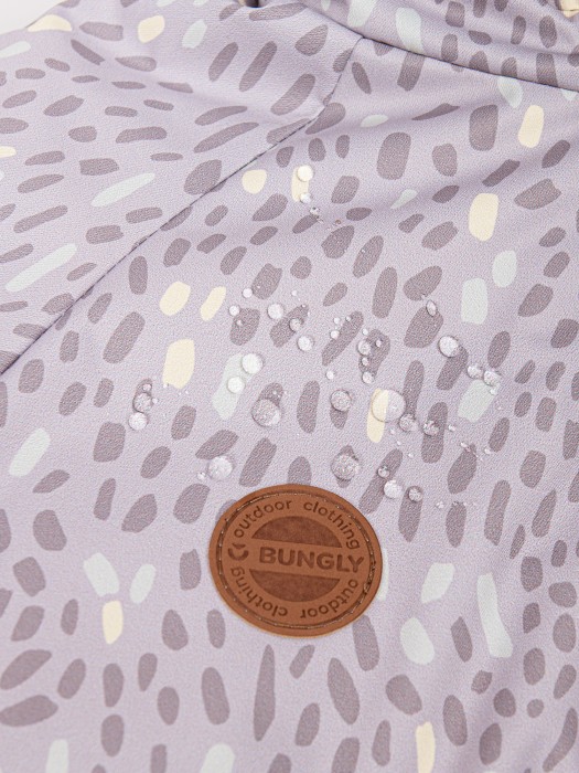 комбинезон демисезонный мембранный "солнечные зайчики - серый" 0+ по цене 6999 руб вид справа