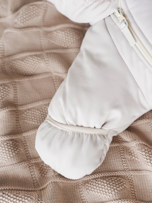 комбинезон демисезонный с закрытой ножкой "тофу" 0+ из россии вид сбоку