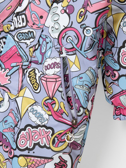 комбинезон демисезонный "sporty girl" по цене 8299 руб вид справа