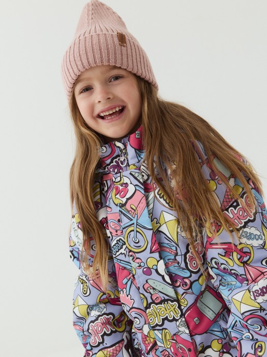 комбинезон демисезонный "sporty girl" из проверенных материалов спереди