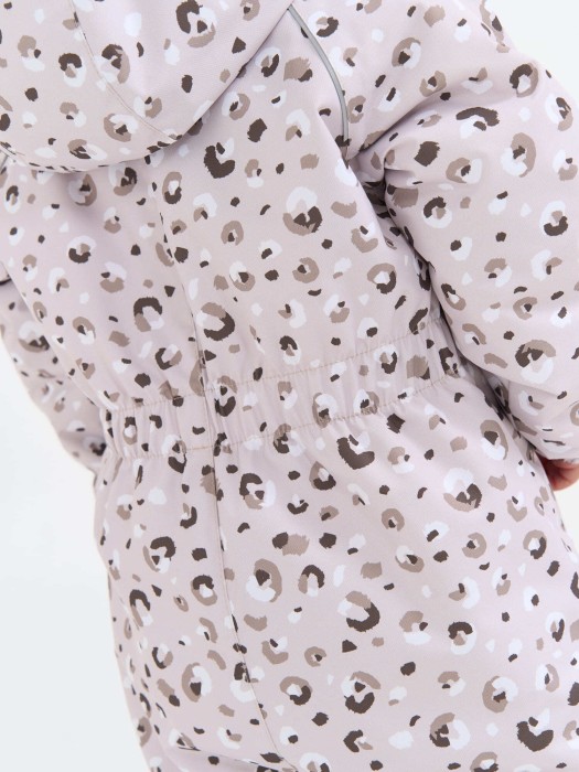 комбинезон еврозима мембранный  "леопард" активного стиля с лицевой стороны