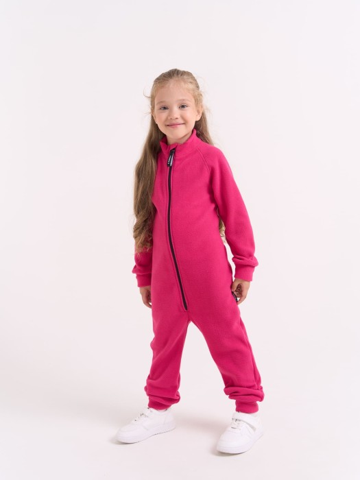 комбинезон флисовый "фуксия" фотография