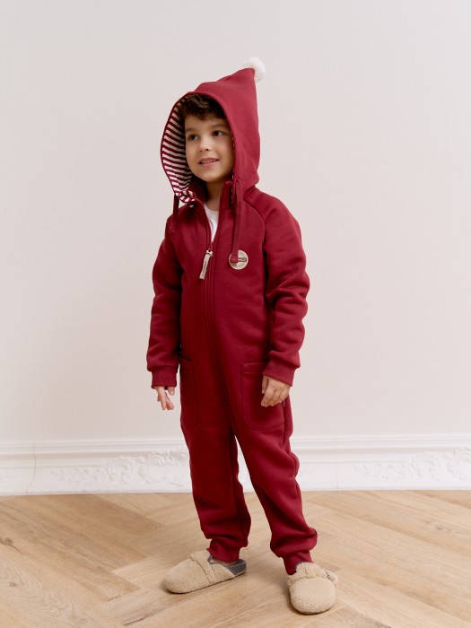 комбинезон "гномик" утепленный из проверенных материалов спереди