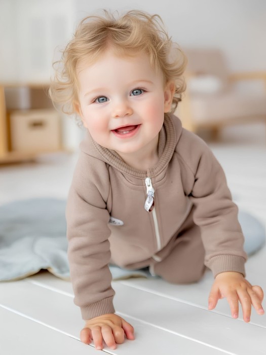 комбинезон "кокос" утепленный 0+ фотография