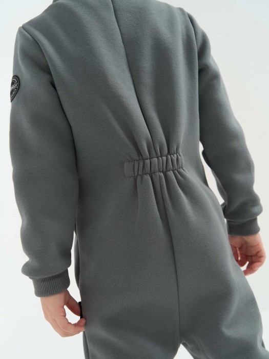 комбинезон-косуха "маренго" утепленный от 1 до 3 лет с изнаночной стороны