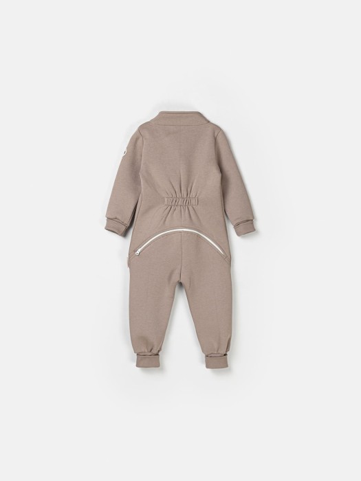 комбинезон-косуха с клапаном "кокос" утепленный универсального стиля с лицевой стороны