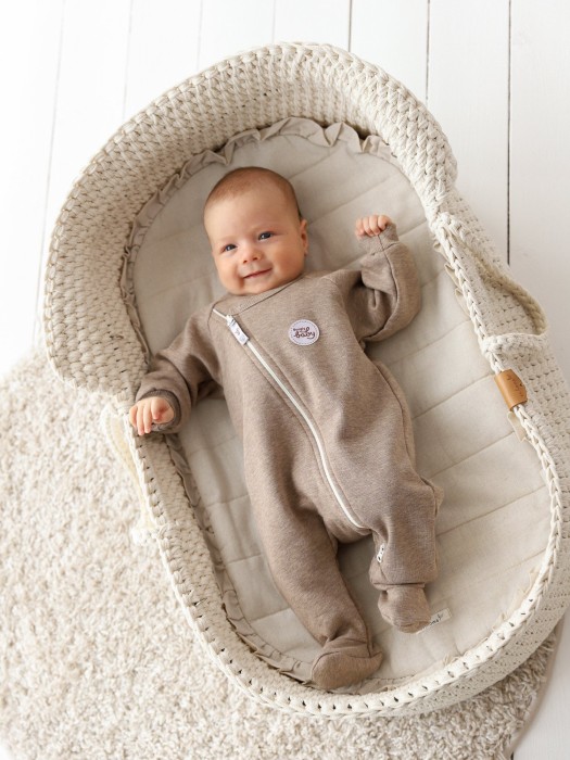 комбинезон косуха с закрытой ножкой "халва" утепленный 0+ фотография